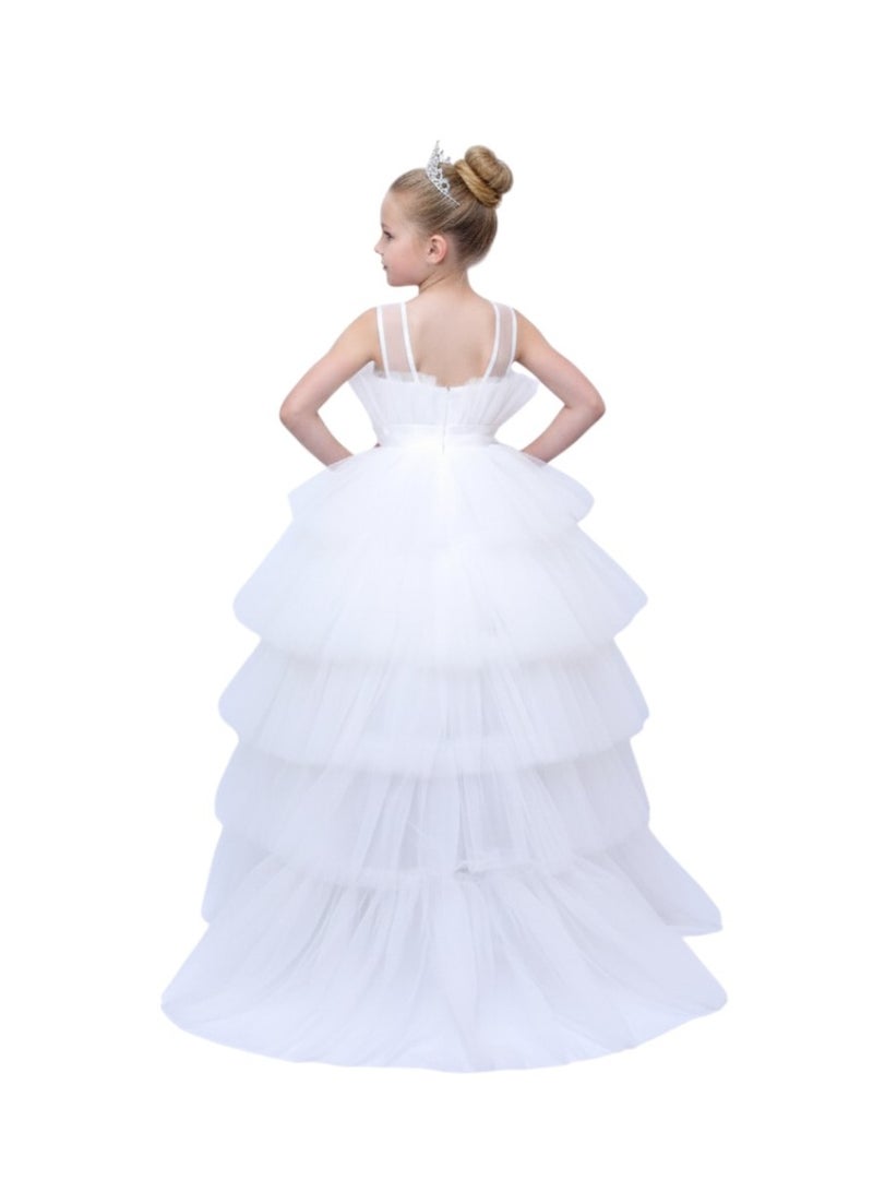 D'Daniela Tulle Hi-Lo Dress - Image 3